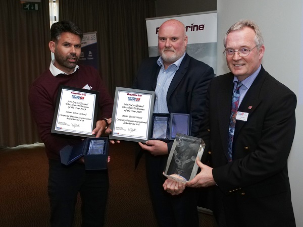 Newly Certificated Electronic technicians of the Year